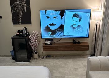 استديو بسرير فردي وجلسة 