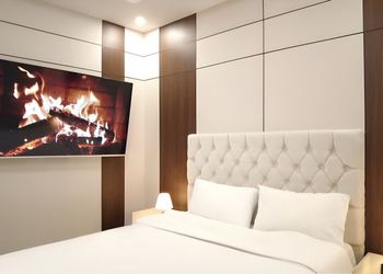 استديو بدخول ذاتي وسرير مريح 