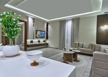 شقة بتصميم أنيق ودخول ذاتي