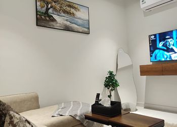 استديو بتصميم عصري ودخول ذاتي 