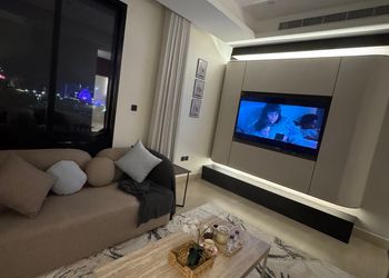 شقة بدخول ذاتي وتصميم أنيق 