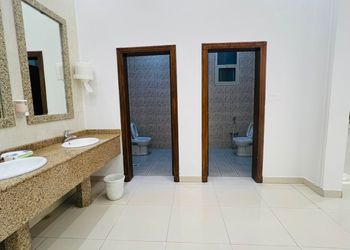 استراحة بملعب كرة قدم