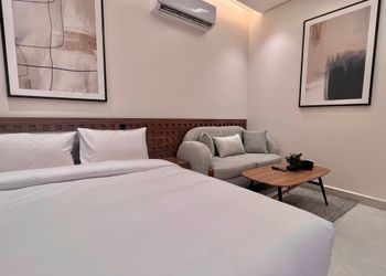 استديو بدخول ذاتي وسرير مريح 