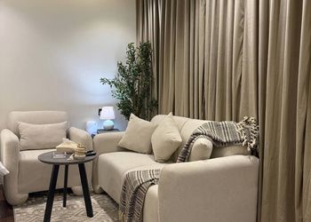 استديو أنيق بسرير ماستر وبلكونة 