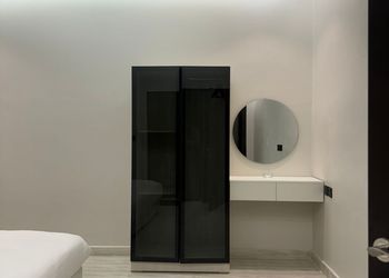 شقة بصالة وغرف نوم
