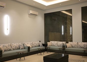 مزرعة بمناظر خلابة وجلسة خارجية 