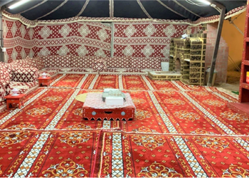 استراحة بجلسات خارجيه