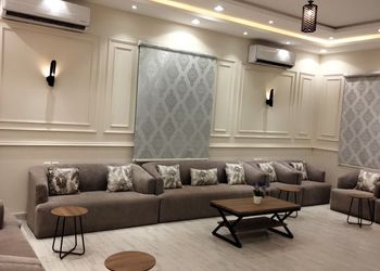 شاليه بألعاب مائية وجلسة خارجية
