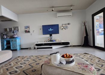 شاليه بغرفتين نوم و جلسة خارجية