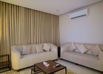 شقة بغرفة نوم وصاله مريحه