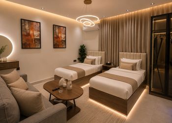 استديو بدخول ذاتي وسرير مريح 