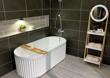 شاليه بمسطح اخضر