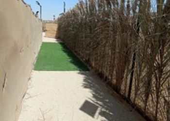 مخيم ببيت شعر وألعاب أطفال 