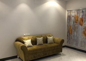 استراحة ببيت شعر وجلسة خارجية