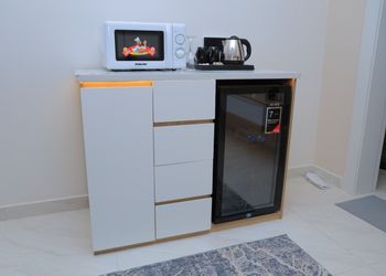 استديو بدخول ذاتي وسرير مريح 