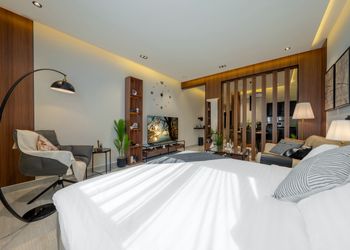 استديو بتصميم أنيق ودخول ذاتي