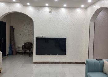 شقة بغرفة معيشة وغرفة نوم 