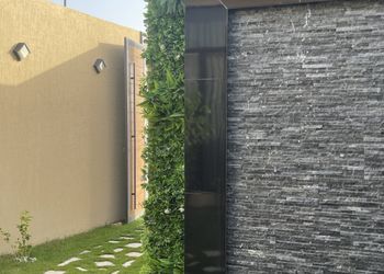 شاليه بمسطح اخضر
