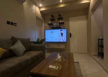 شقة بتصميم أنيق ودخول ذاتي 