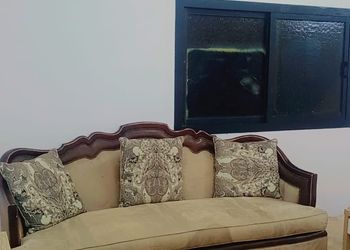 شقة بغرفتين نوم وغرفة جلوس 