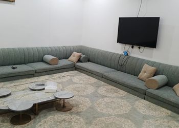 شقة بغرفتين نوم وصالة 