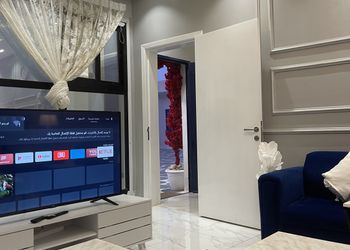 استراحة بطراز يوناني وغرفتين نوم