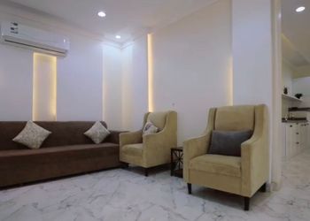 شاليه بمسبح وألعاب مائية