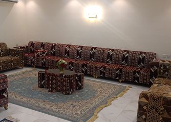 استراحة بغرفة نوم وجلسة خارجية 