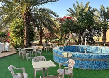 استراحة بملحق خارجي ومسبح
