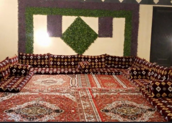 استراحة ببيت شعر وجلسه خارجيه