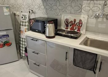 استديو بسريرين فردية و دخول ذاتي