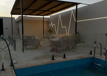 شاليه بمسبح خارجي والعاب اطفال
