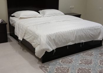 شقة بغرفتين نوم وصالة جلوس
