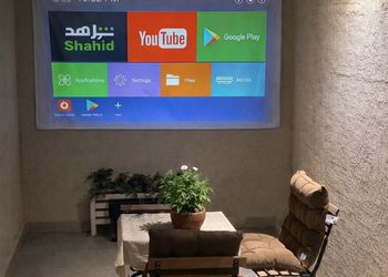 شقة بصالة انيقة وغرفة نوم
