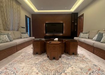 استراحة بمسطح اخضر وجلسة
