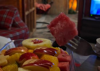 كوخ ريفي بإطلالة على الجبل 