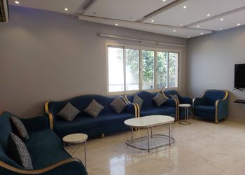شاليه بمسطح اخضر