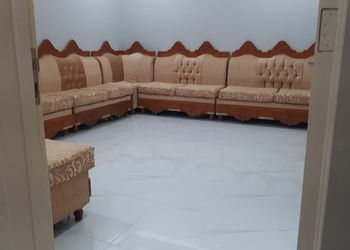 شاليه بجلس وفناء خارجي 