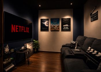 استديو سينمائي وبانيو قرب البحر
