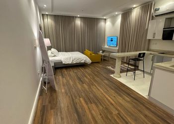 استديو بدخول ذاتي وسرير مريح 