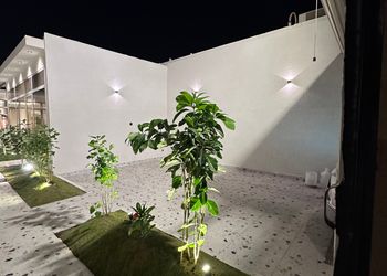 شالية بجلسة خارجية واجواء ممتعة 