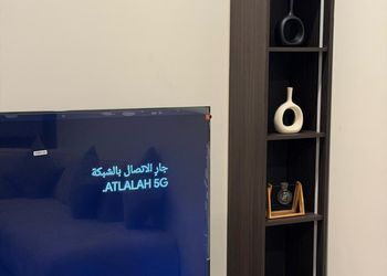 شقة بغرفتين نوم وصالة