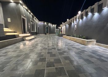 شاليه بمسبح وألعاب مائية