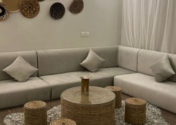 شاليه بمسطح اخضر وألعاب مائية 