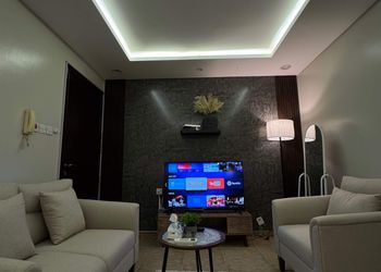 شقة بجلسة خارجية وجاكوزي 