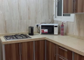 شقة بغرفتين نوم وصالة