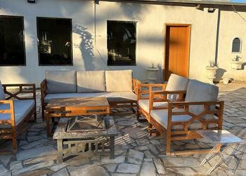 مزرعة بجلسة خارجية وأجواء ممتعة