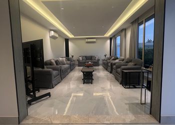 استراحة بمسطح اخضر وجلسة