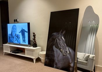 استديو بدخول ذاتي وسرير مريح