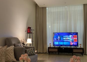 شقة مودرن مع مدخل سيارة